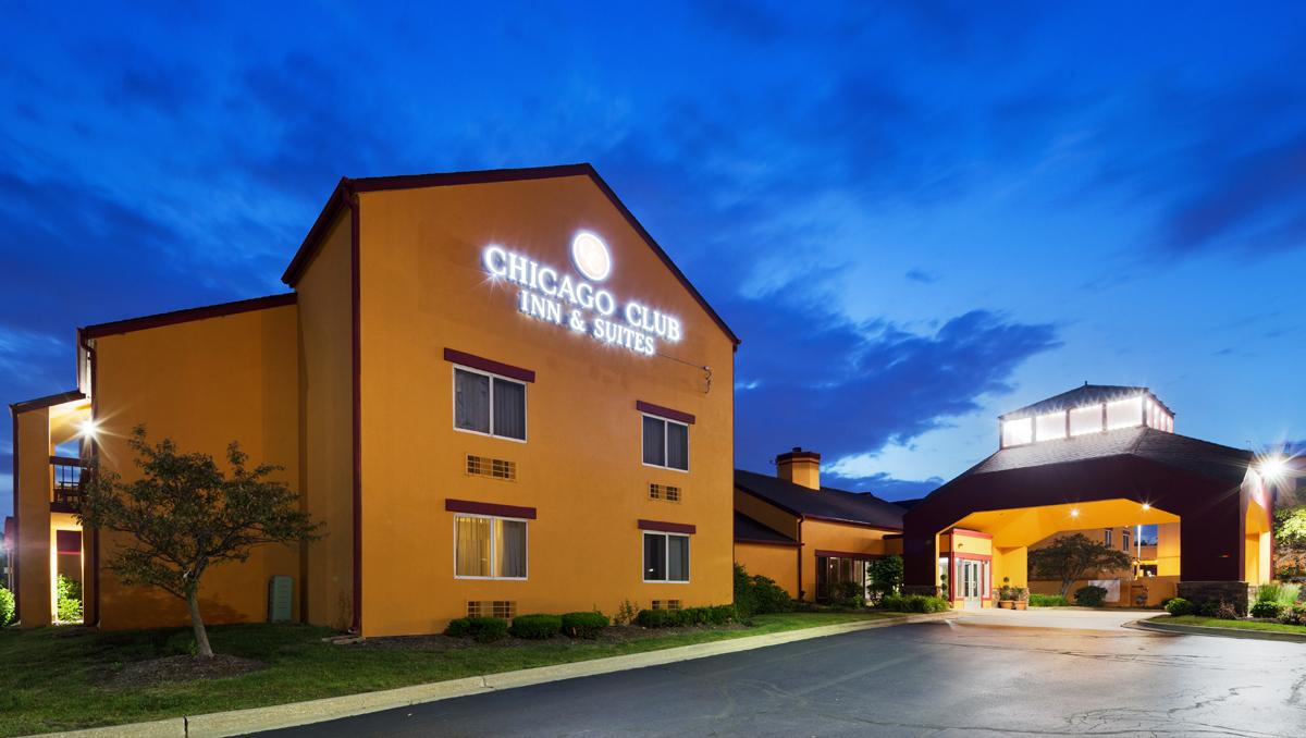 Chicago Club Inn & Suite Окбрук Террас Экстерьер фото